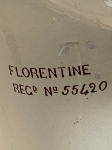 florentine wc by unitas c.1880 with integral after flush chamber