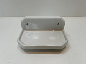 Small White Porcelain Shelf C.1930