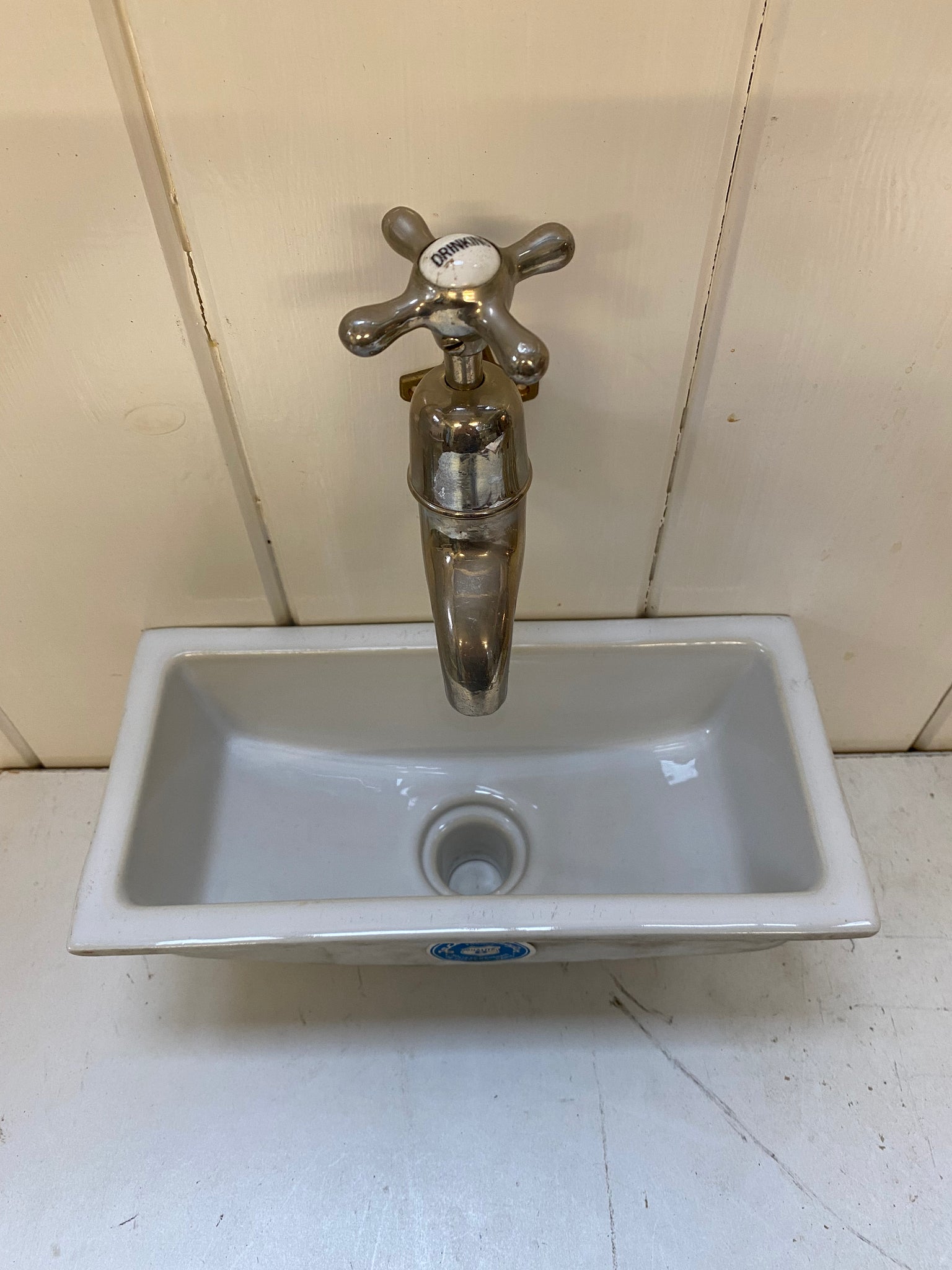 A Pair of Tiny Hand-Wash Basins by Jacob Delafon, Paris C.1930