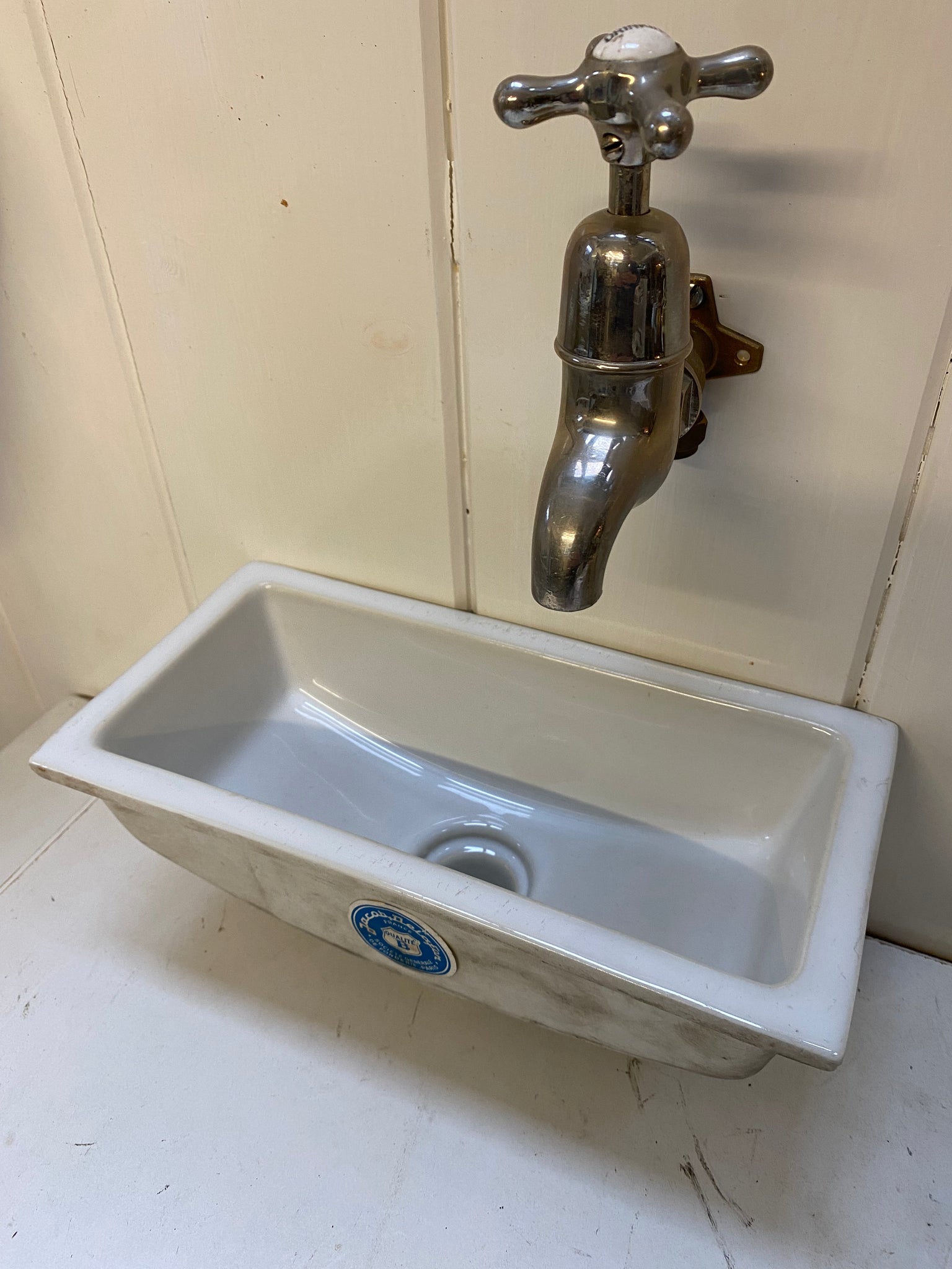 A Pair of Tiny Hand-Wash Basins by Jacob Delafon, Paris C.1930