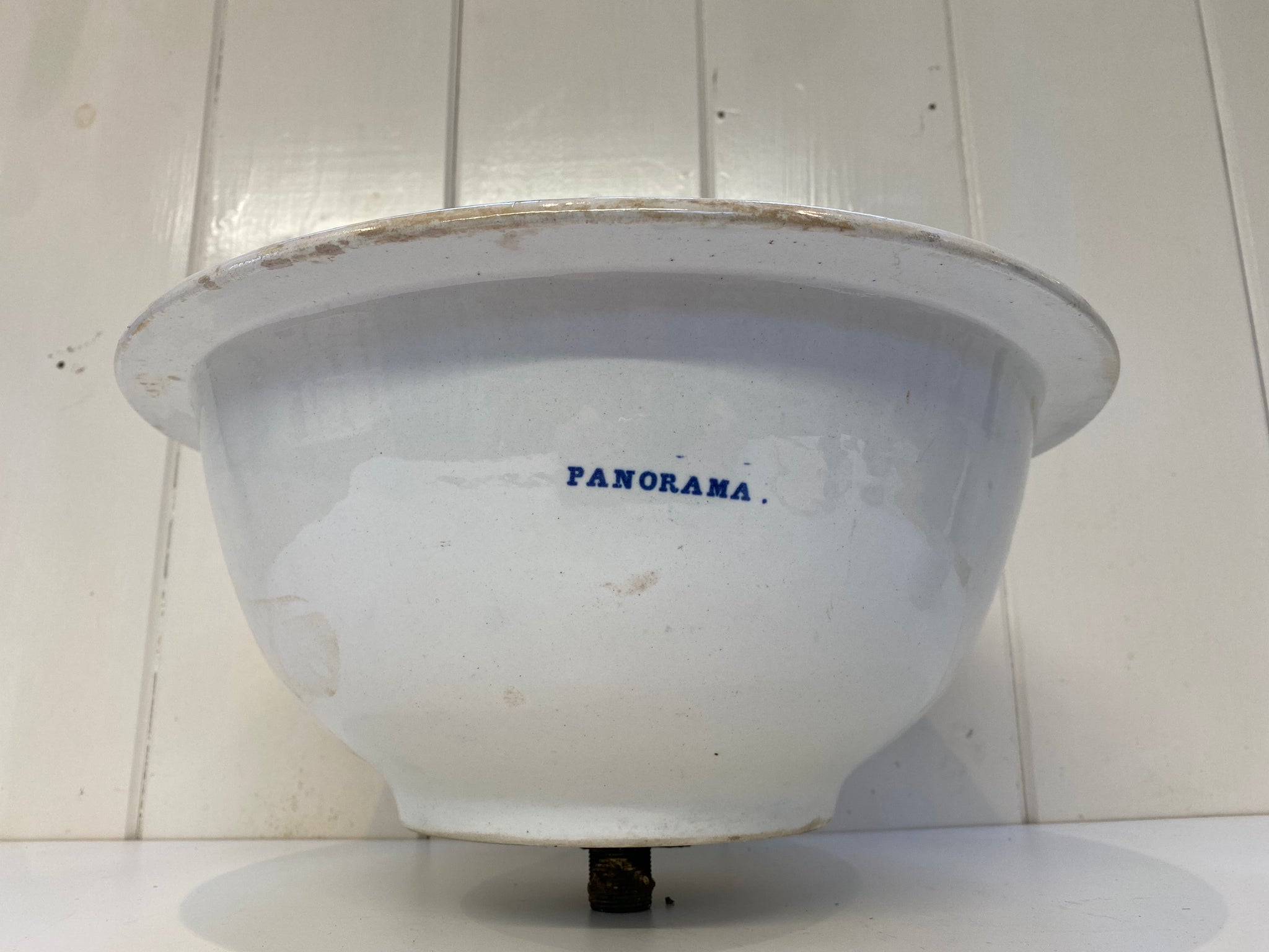 "PANORAMA"  Round Plug Basin No.2 by Twford C.1850