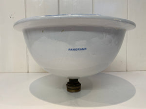 "PANORAMA" Round Plug Basin No.3 by Twyford C.1850