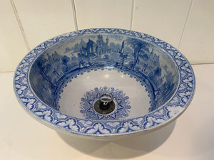 "PANORAMA" Round Plug Basin No.3 by Twyford C.1850