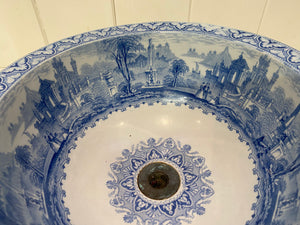 "PANORAMA" Round Plug Basin No.3 by Twyford C.1850