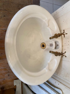 Art Nouveau Basin and Pedestal by Doulton C.1905