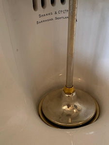 Carrara Marble Vanity Basin by Shanks & Co C.1920