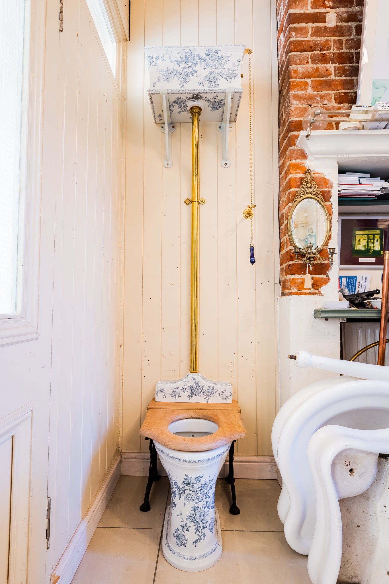 "deluge" wc and high-level cistern by twyford c.1890