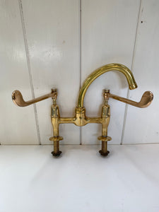 1950s Lever Operated Kitchen Mixer. Robust construction with Returnable Spout.