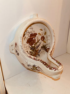 victorian polychromatic urinal c.1890