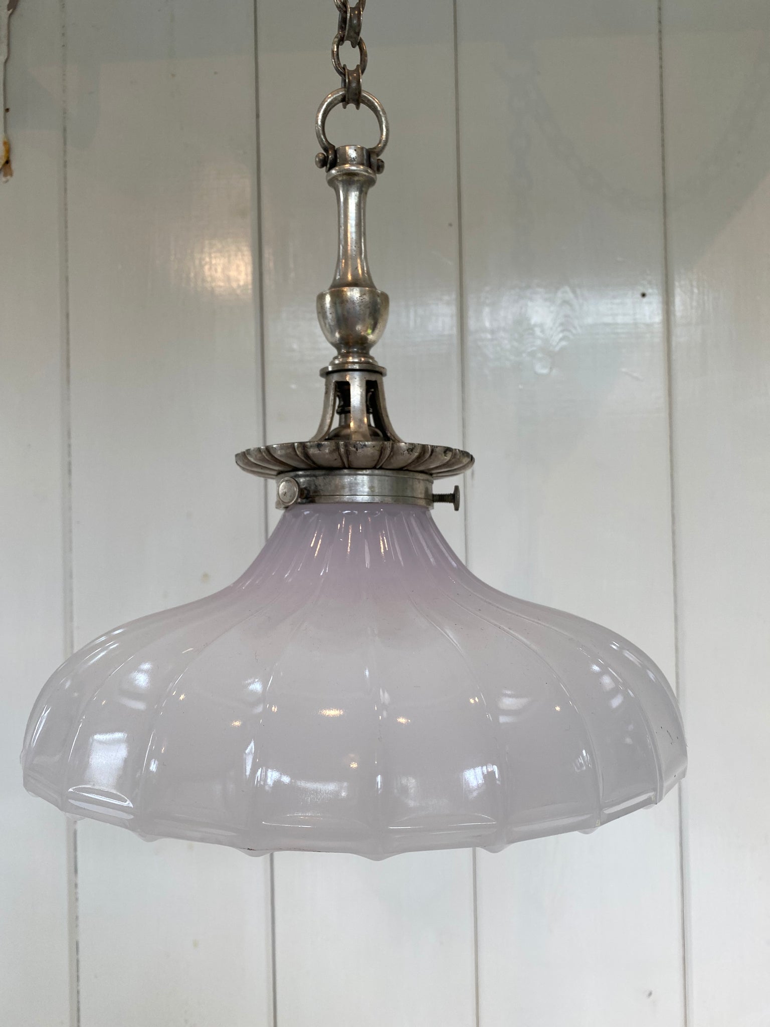 moonstone pendant lamp by jefferson usa c.1930
