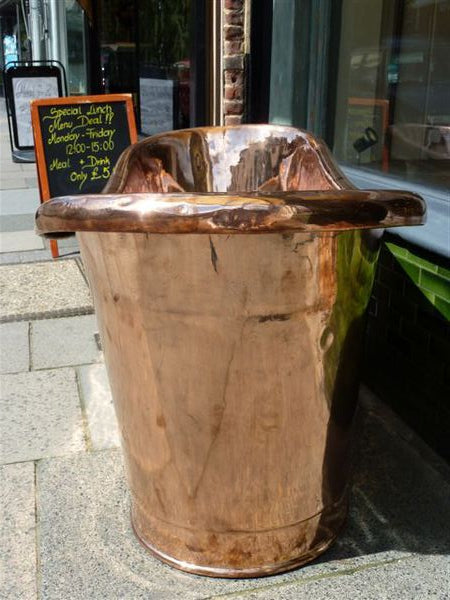 french copper bateau bath c.1830