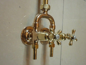 "wishbone" edwardian shower by shanks c.1910