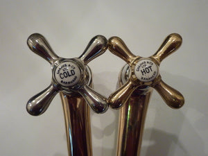 long reach bath taps by shanks & co c.1930