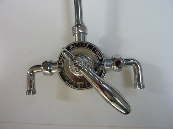 french thermostatic wall-fixing shower c.1930