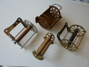 original vintage roll holders