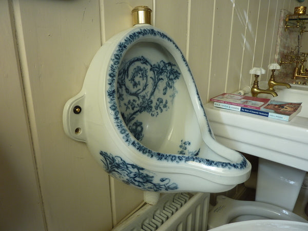 blue transfer urinal (no.2) c.1890