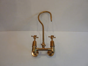 wall-fixing laboratory mixer tap c.1920