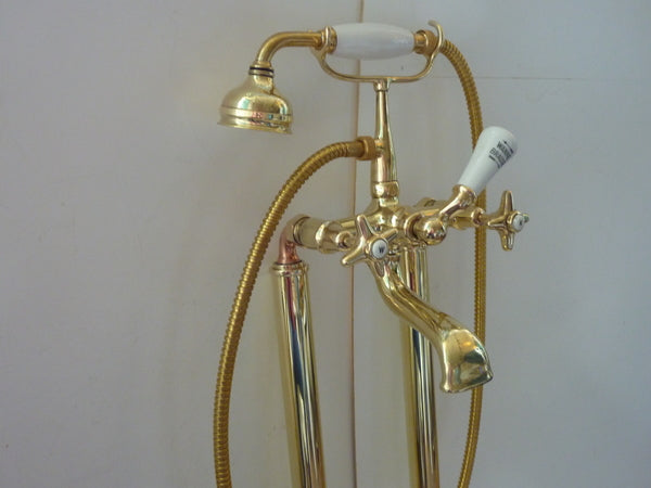 freestanding bespoke standpipes for bath mixers