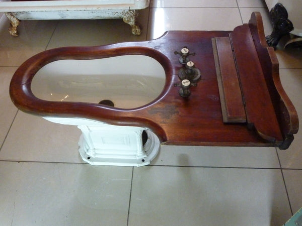 victorian bidet by shanks c.1880