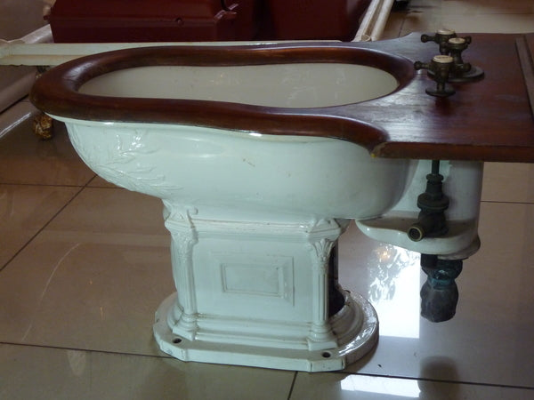 victorian bidet by shanks c.1880