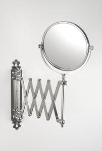 concertina shaving/make-up mirror